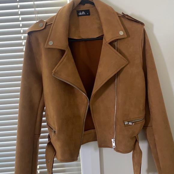 Dotti | Jackets \u0026 Coats | Sued Biker 